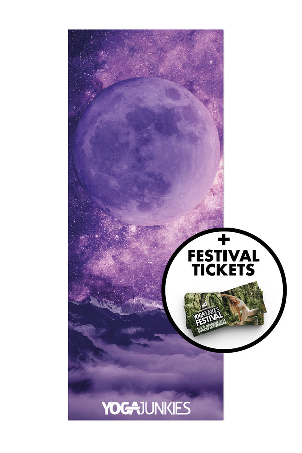Yoga Junkies Festivalpass + Reise-Yogamatte Moon Magic