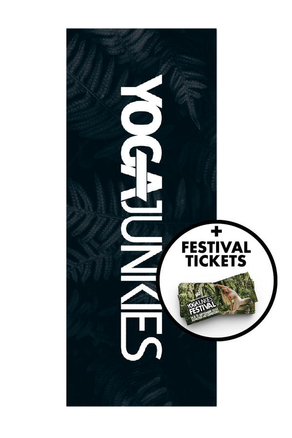 Yoga Junkies Festivalpass + Reise-Yogamatte Tribe