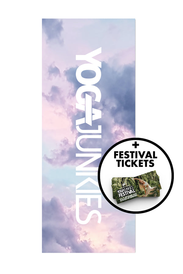 Yoga Junkies Festivalpass + Reise-Yogamatte Airy